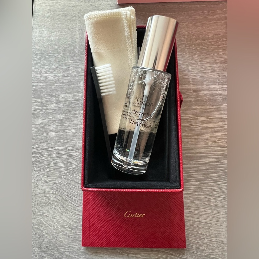NWT Cartier Jewelry and Watch Cleaner Set